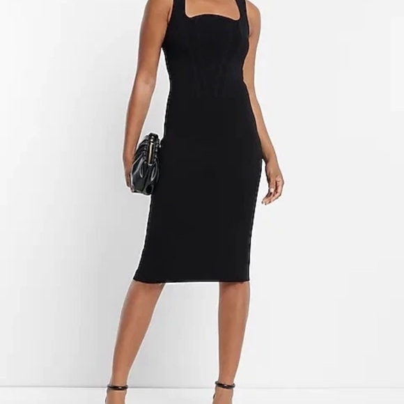 Dresses & Skirts - Elegant Black Sleeveless Dress